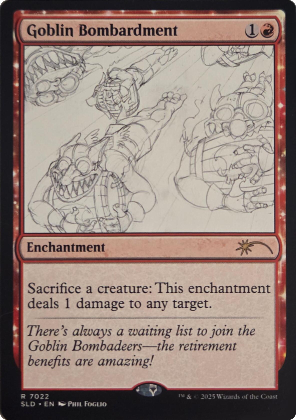 Goblin Bombardment (7022) [Secret Lair Drop Series] | Pegasus Games WI