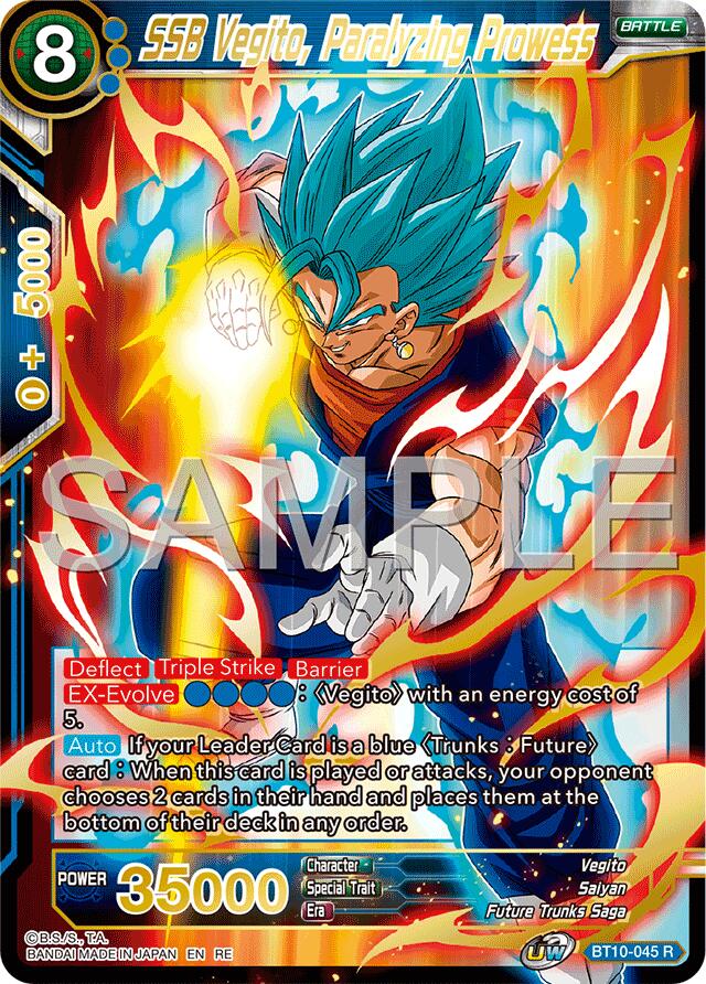 SSB Vegito, Paralyzing Prowess (Reprint) (BT10-045) [Premium Anniversary Box 2025] | Pegasus Games WI