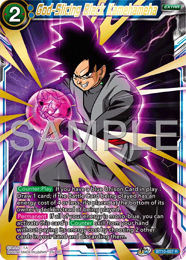 God-Slicing Black Kamehameha (Reprint) (BT10-057) [Premium Anniversary Box 2025] | Pegasus Games WI