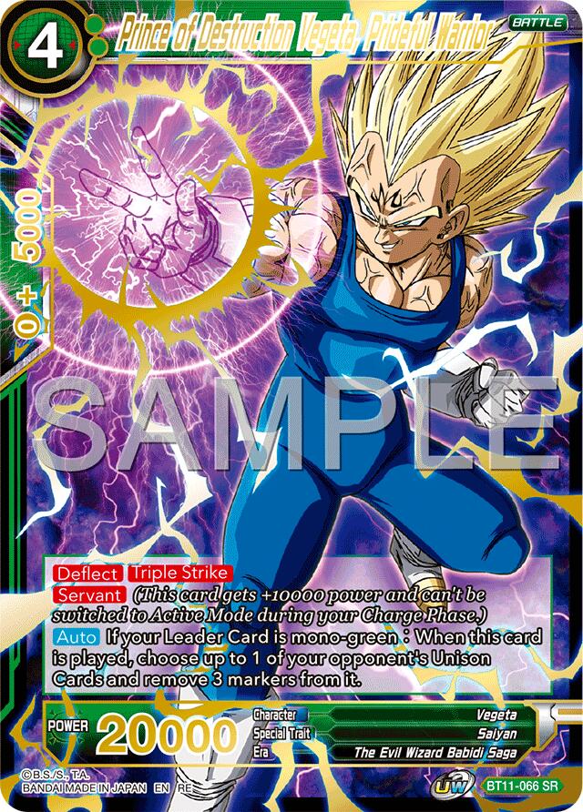 Prince of Destruction Vegeta, Prideful Warrior (Reprint) (BT11-066) [Premium Anniversary Box 2025] | Pegasus Games WI