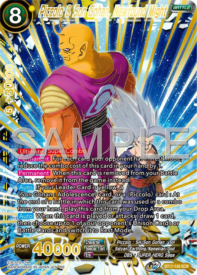Piccolo & Son Gohan, Newfound Might (BT17-148) [Premium Anniversary Box 2025] | Pegasus Games WI