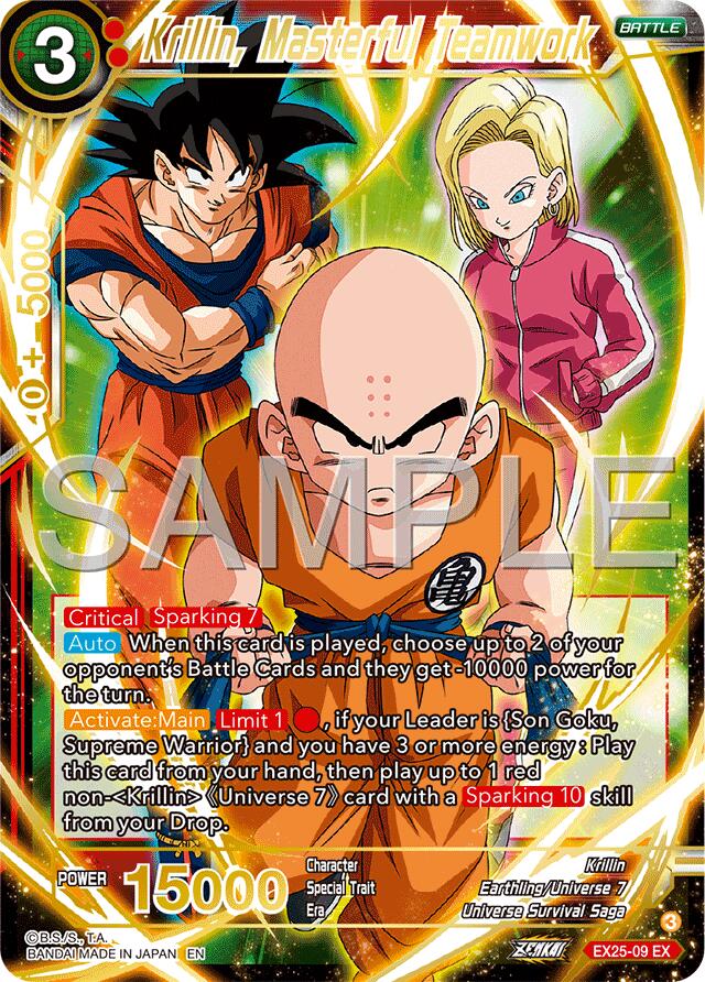 Krillin, Masterful Teamwork (EX25-09) [Premium Anniversary Box 2025] | Pegasus Games WI
