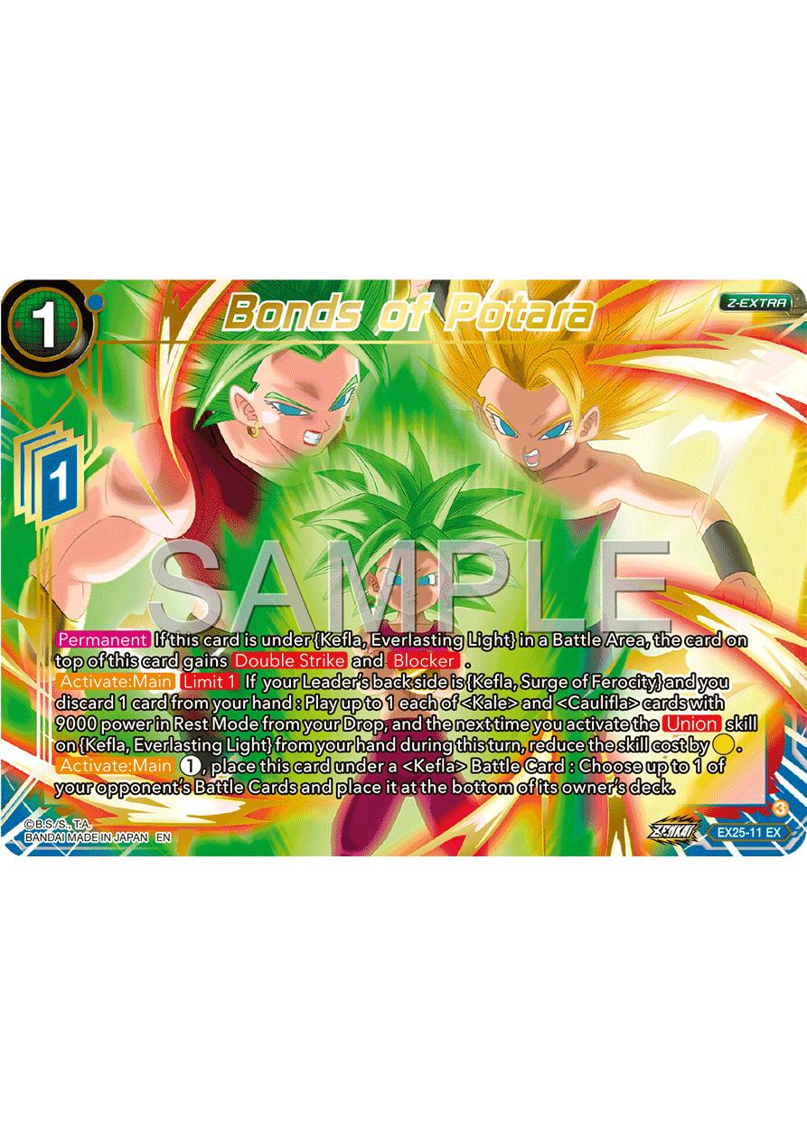 Bonds of Potara (EX25-11) [Premium Anniversary Box 2025] | Pegasus Games WI