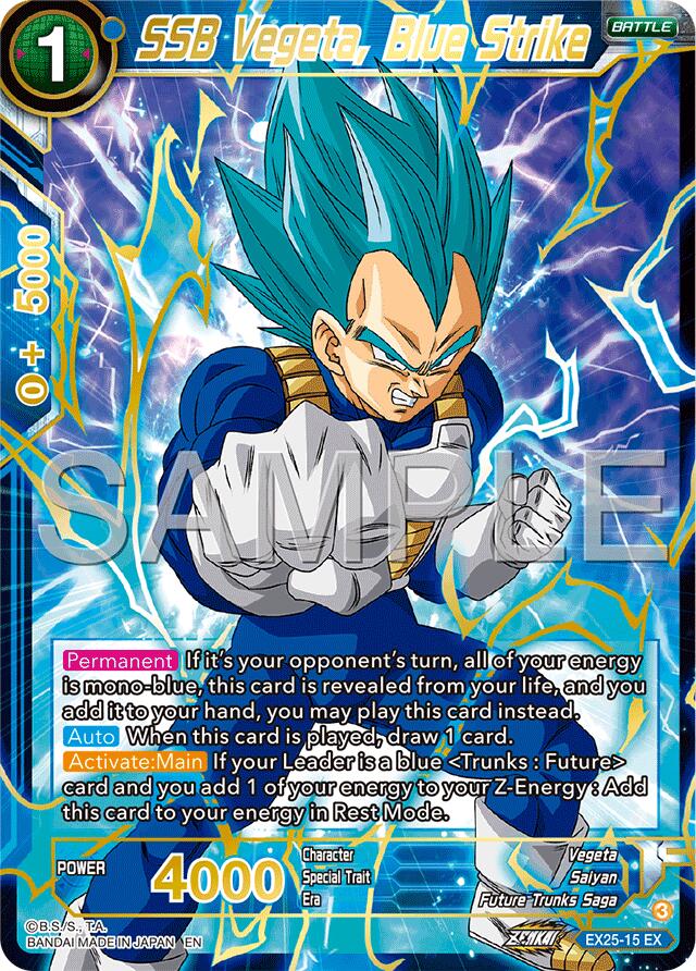 SSB Vegeta, Blue Strike (EX25-15) [Premium Anniversary Box 2025] | Pegasus Games WI