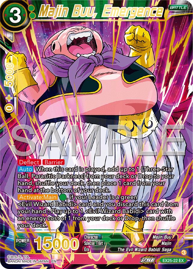 Majin Buu, Emergence (EX25-22) [Premium Anniversary Box 2025] | Pegasus Games WI