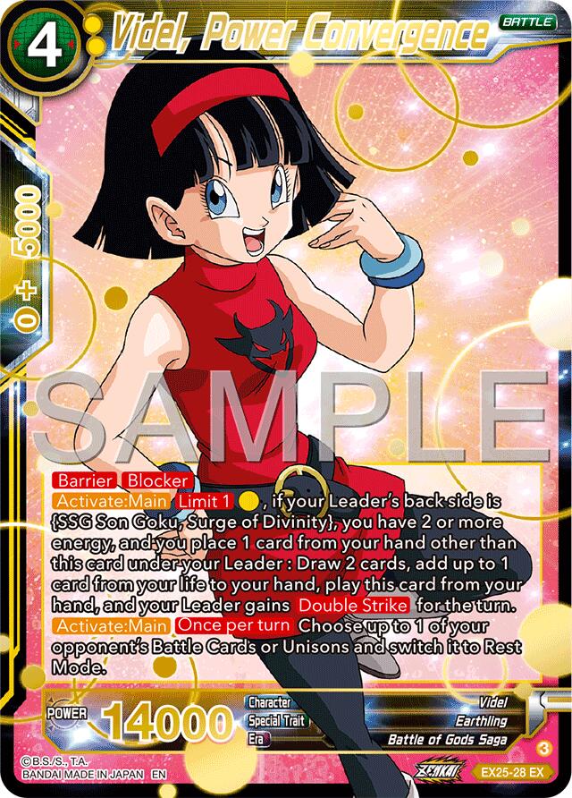 Videl, Power Convergence (EX25-28) [Premium Anniversary Box 2025] | Pegasus Games WI