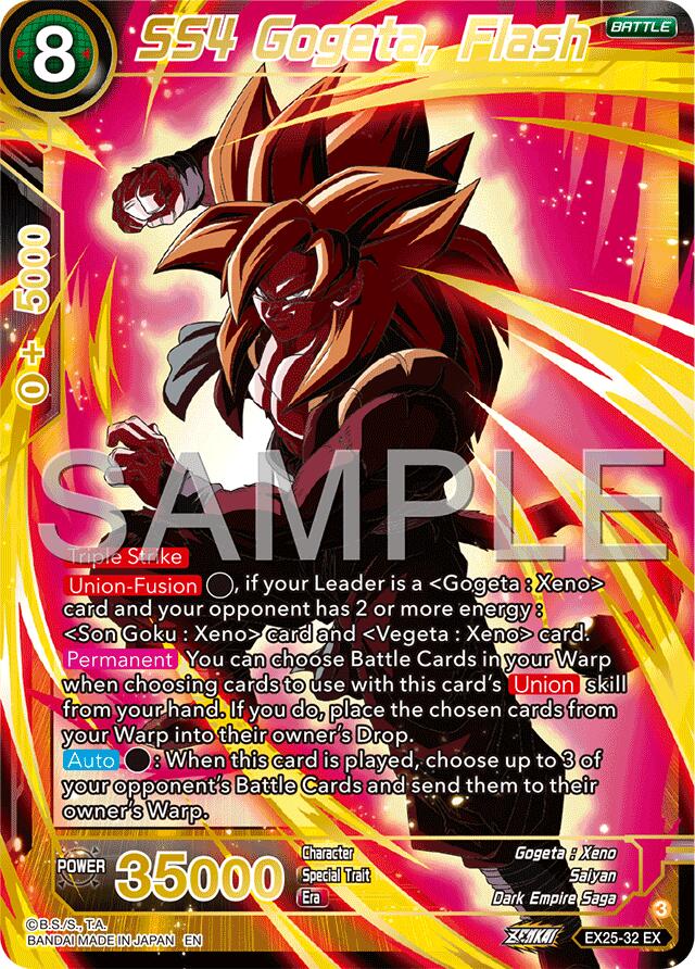 SS4 Gogeta, Flash (EX25-32) [Premium Anniversary Box 2025] | Pegasus Games WI