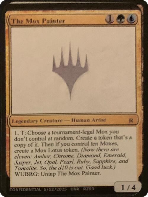 The Mox Painter [Unknown Event] | Pegasus Games WI