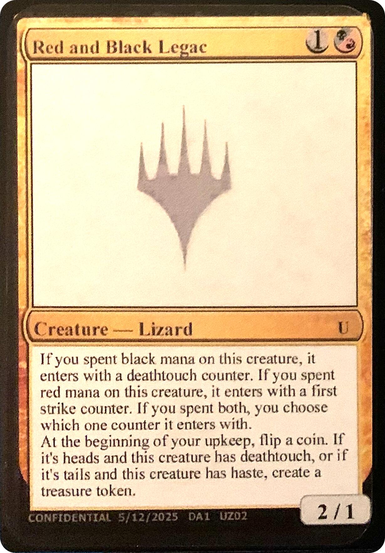 Red and Black Legac [Unknown Event] | Pegasus Games WI