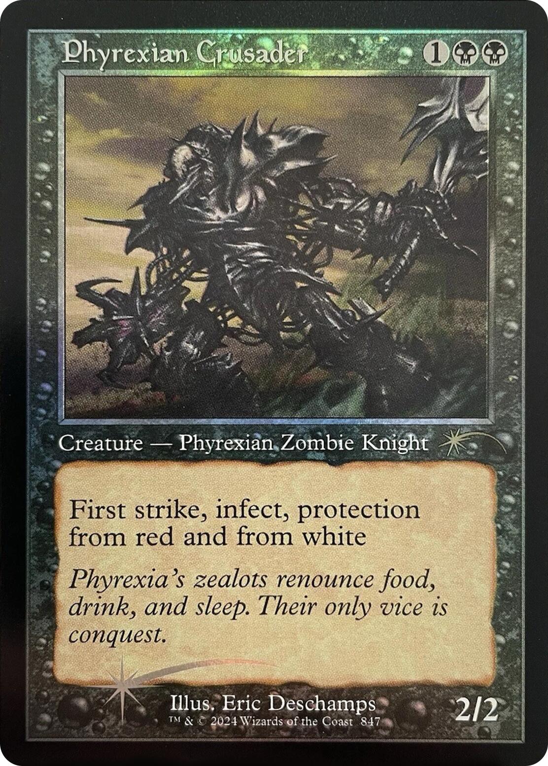 Phyrexian Crusader (Retro Frame) [Secret Lair Drop Series] | Pegasus Games WI