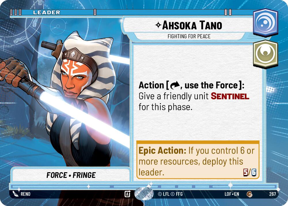 Ahsoka Tano - Fighting For Peace (267) (Hyperspace) (267) [Legends of the Force] | Pegasus Games WI