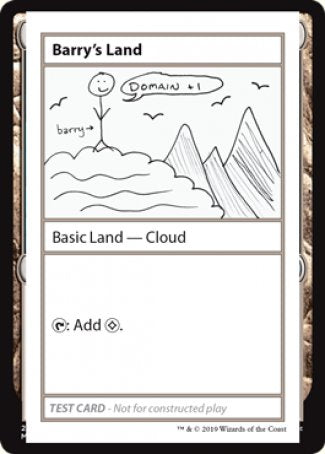 Barry's Land (2021 Edition) [Mystery Booster Playtest Cards] | Pegasus Games WI