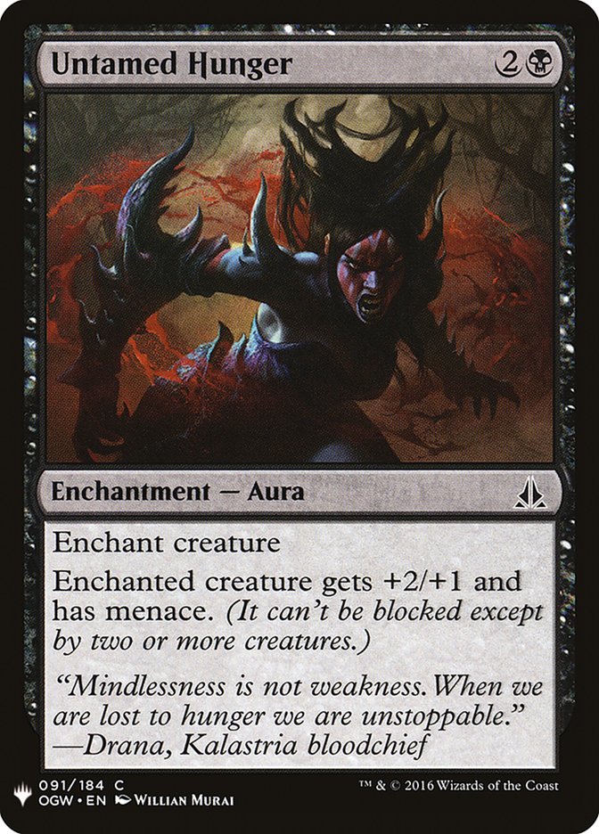 Untamed Hunger [Mystery Booster] | Pegasus Games WI