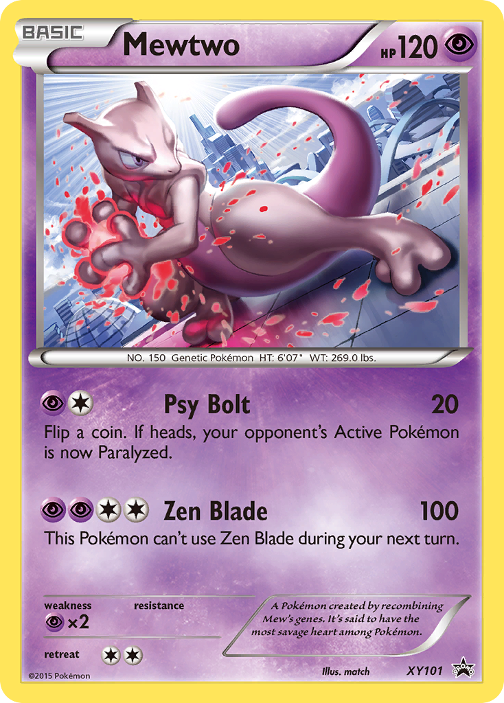 Mewtwo (XY101) [XY: Black Star Promos] | Pegasus Games WI