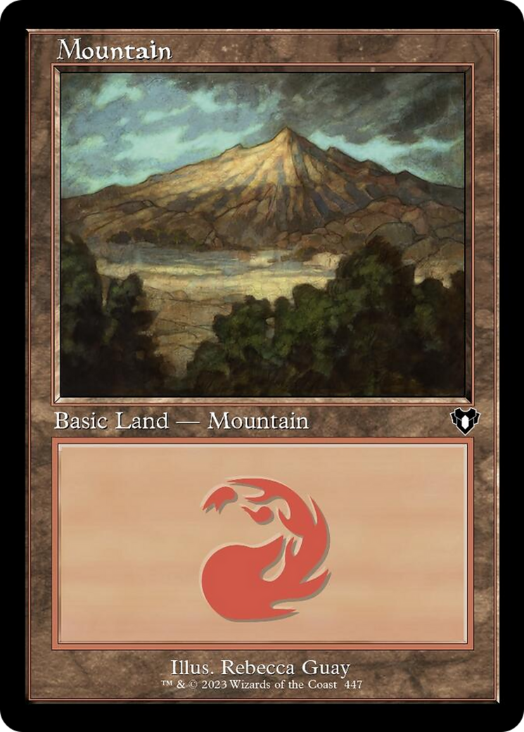 Mountain (447) (Retro) [Commander Masters] | Pegasus Games WI