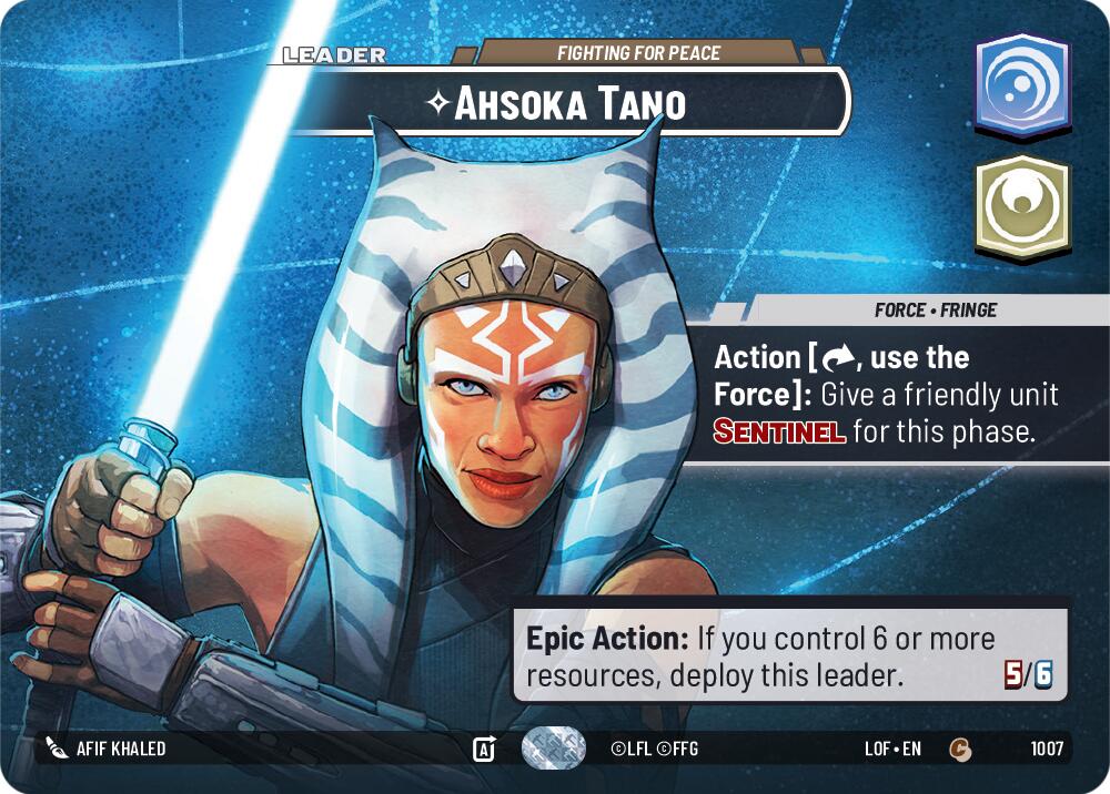 Ahsoka Tano - Fighting For Peace (1007) (Showcase) (1007) [Legends of the Force] | Pegasus Games WI