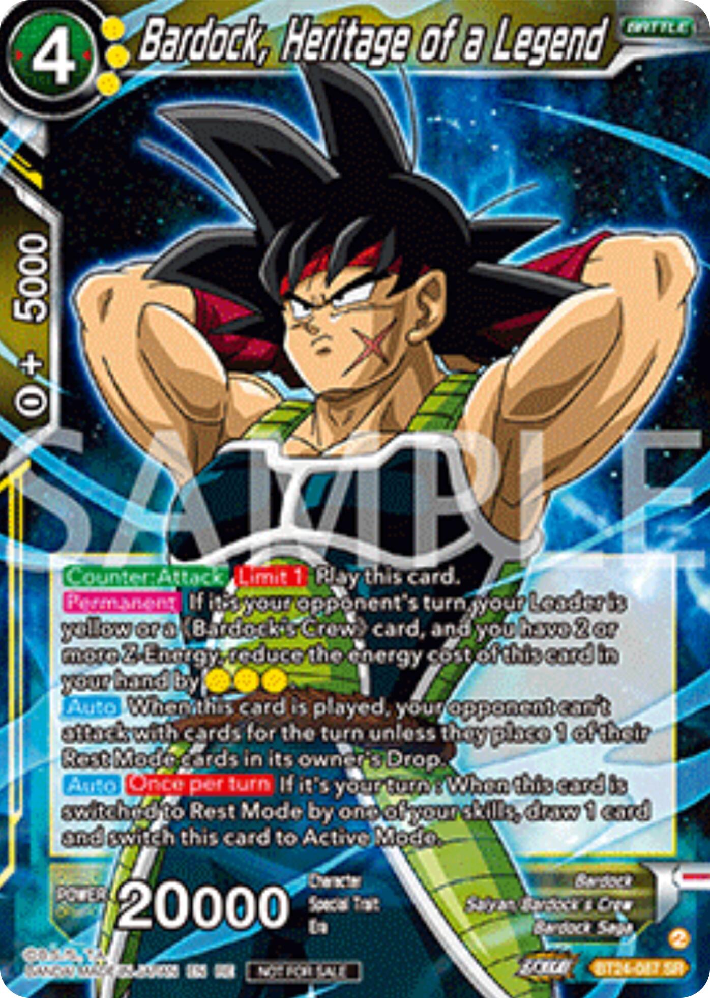 Bardock, Heritage of a Legend (Deluxe Pack 2025 Vol.2) (BT24-087) [Promotion Cards] | Pegasus Games WI