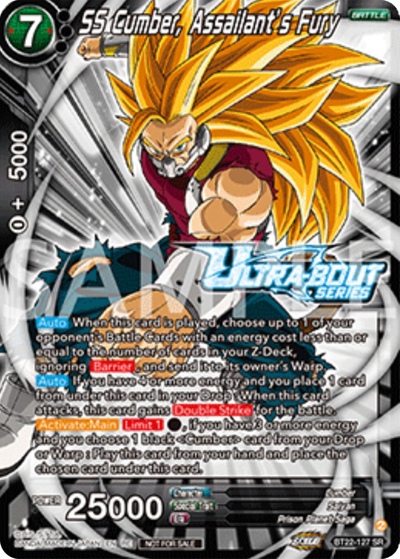 SS Cumber, Assailant's Fury (Event Pack 17) (BT22-127) [Promotion Cards] | Pegasus Games WI