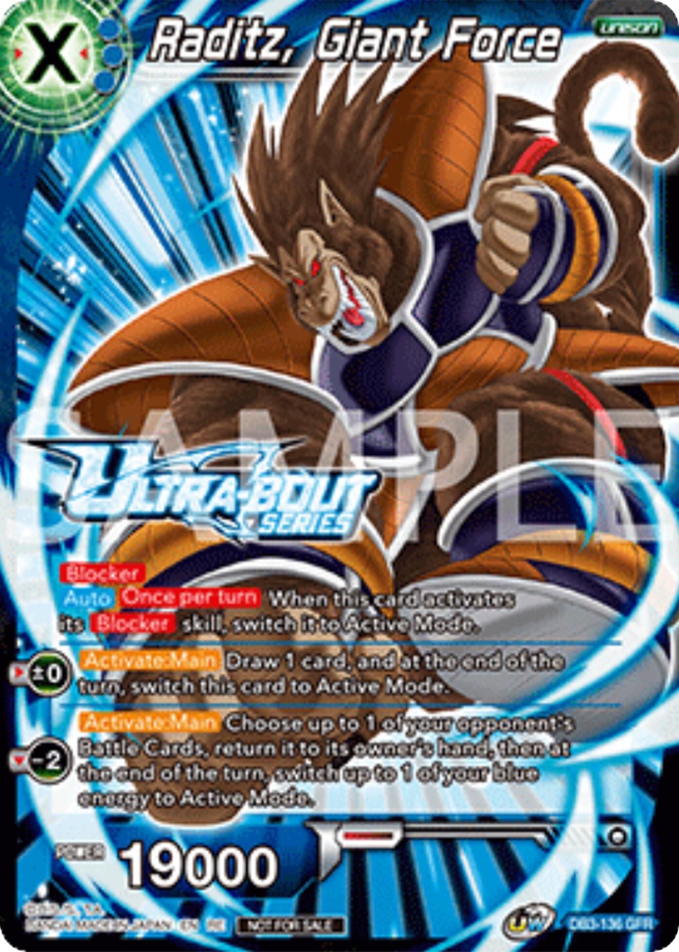 Raditz, Giant Force (Event Pack 17) (DB3-136) [Promotion Cards] | Pegasus Games WI