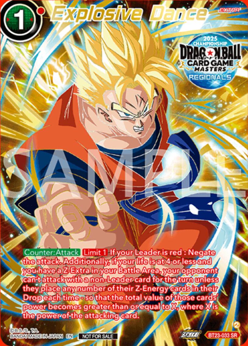 Explosive Dance (Alt-Art Card) (BT23-033) [Promotion Cards] | Pegasus Games WI