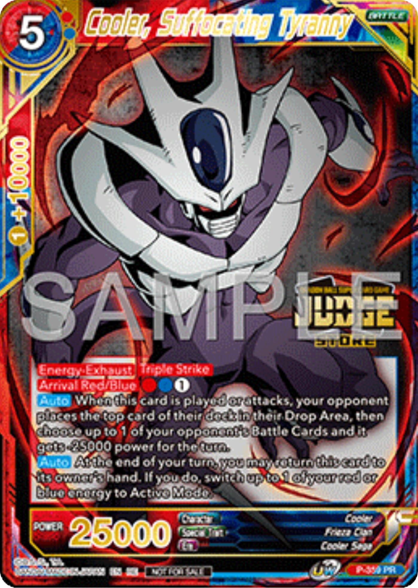 Cooler, Suffocating Tyrrany (Judge Pack Vol.17) (Store) (P-359) [Tournament Promotion Cards] | Pegasus Games WI