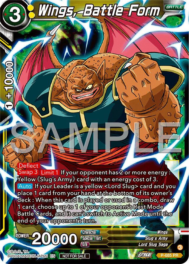 Wing, Battle Form (Zenkai Series Tournament Pack Vol.12) (P-685) [Tournament Promotion Cards] | Pegasus Games WI