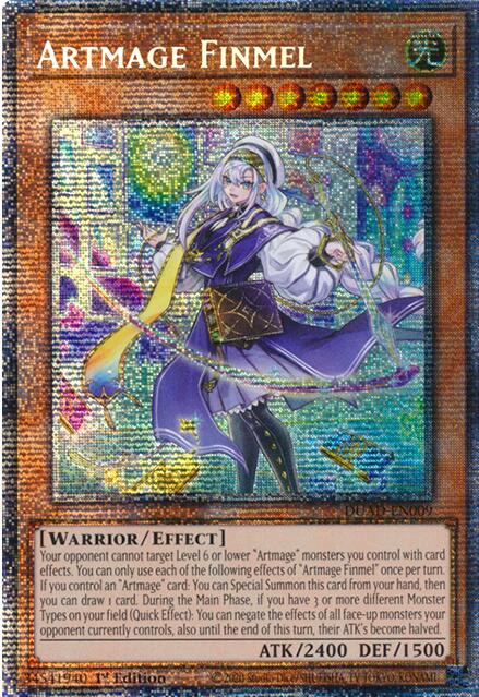 Artmage Finmel (Starlight Rare) [DUAD-EN009] Starlight Rare | Pegasus Games WI