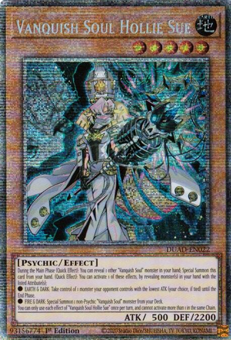 Vanquish Soul Hollie Sue (Starlight Rare) [DUAD-EN022] Starlight Rare | Pegasus Games WI