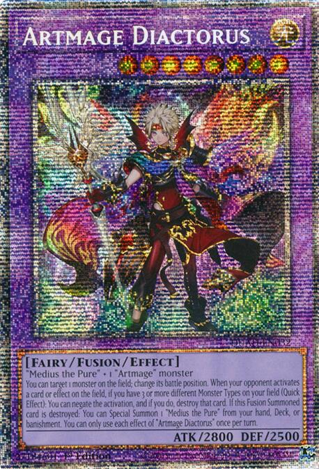 Artmage Diactorus (Starlight Rare) [DUAD-EN032] Starlight Rare | Pegasus Games WI