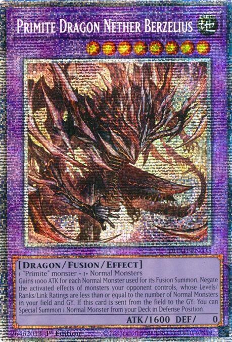 Primite Dragon Nether Berzelius (Starlight Rare) [DUAD-EN035] Starlight Rare | Pegasus Games WI
