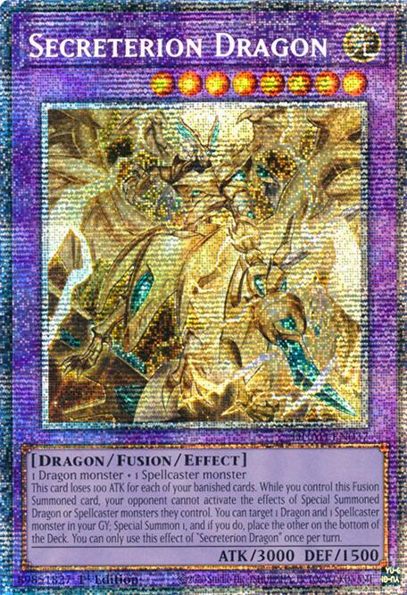 Secreterion Dragon (Starlight Rare) [DUAD-EN037] Starlight Rare | Pegasus Games WI