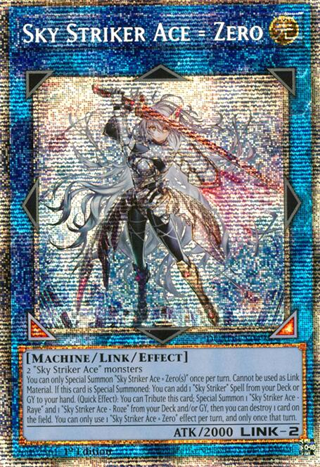 Sky Striker Ace = Zero (Starlight Rare) [DUAD-EN049] Starlight Rare | Pegasus Games WI