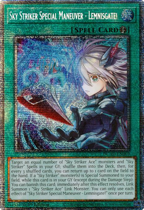 Sky Striker Special Maneuver - Lemnisgate! (Starlight Rare) [DUAD-EN069] Starlight Rare | Pegasus Games WI