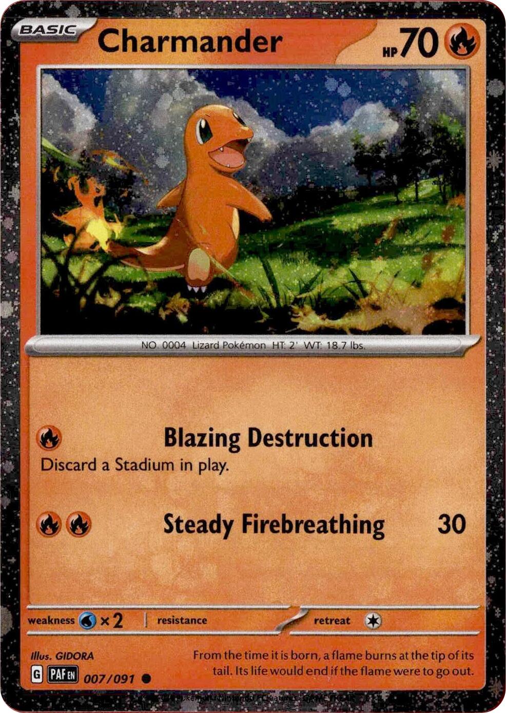 Charmander (007/091) (Cosmos Holo) [Miscellaneous Cards] | Pegasus Games WI