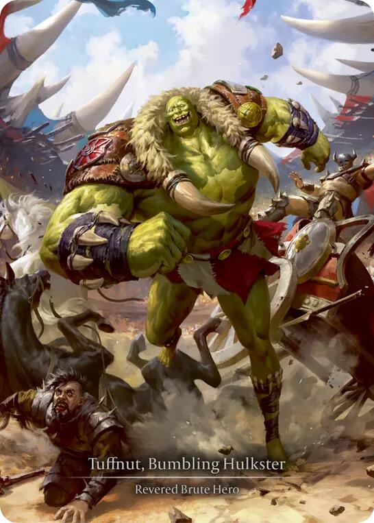 Tuffnut, Bumbling Hulkster (Marvel) [SUP001] (Super Slam)  Cold Foil | Pegasus Games WI