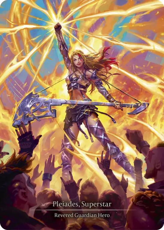 Pleiades, Superstar (Marvel) [SUP009] (Super Slam)  Cold Foil | Pegasus Games WI