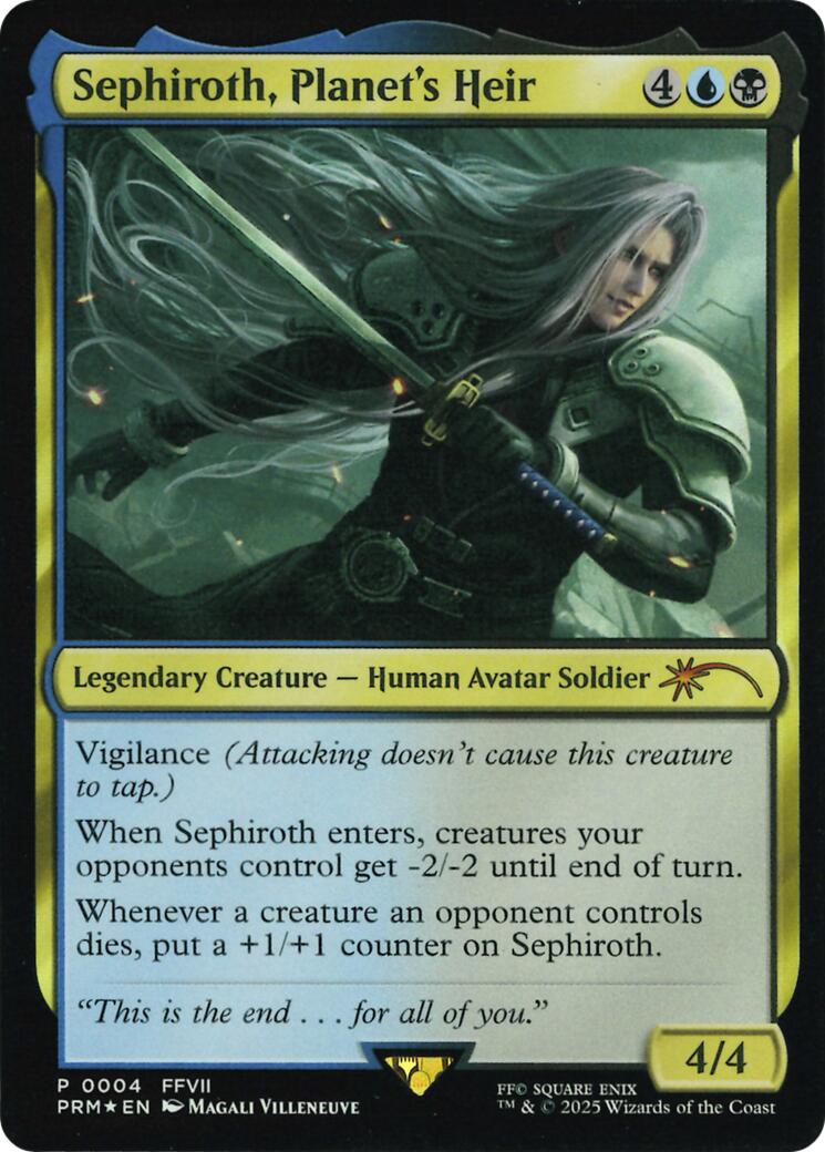Sephiroth, Planet's Heir (Costco Bundle) [FINAL FANTASY Promos] | Pegasus Games WI