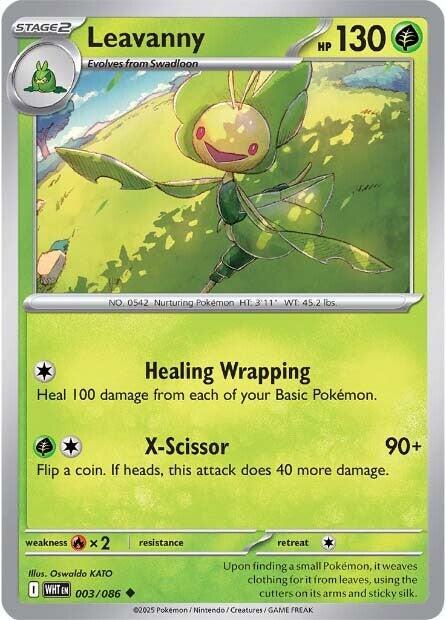 Leavanny (003/086) [Scarlet & Violet: White Flare] | Pegasus Games WI
