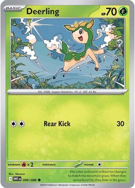 Deerling (006/086) [Scarlet & Violet: White Flare] | Pegasus Games WI