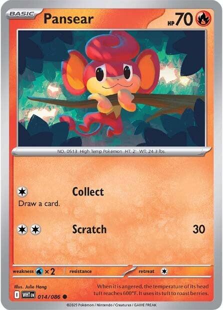 Pansear (014/086) [Scarlet & Violet: White Flare] | Pegasus Games WI