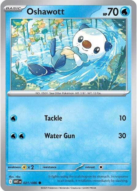Oshawott (021/086) [Scarlet & Violet: White Flare] | Pegasus Games WI