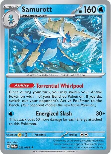 Samurott (023/086) [Scarlet & Violet: White Flare] | Pegasus Games WI