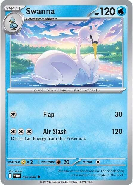 Swanna (026/086) [Scarlet & Violet: White Flare] | Pegasus Games WI