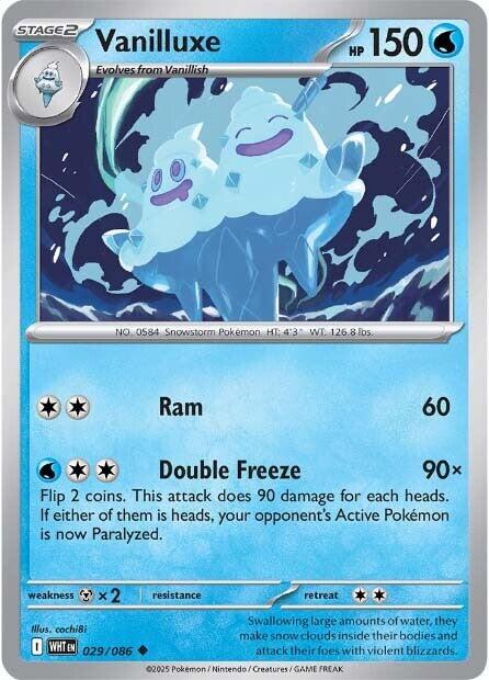 Vanilluxe (029/086) [Scarlet & Violet: White Flare] | Pegasus Games WI