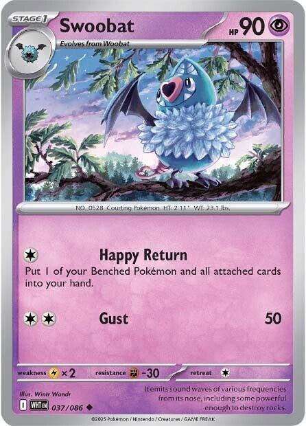Swoobat (037/086) [Scarlet & Violet: White Flare] | Pegasus Games WI