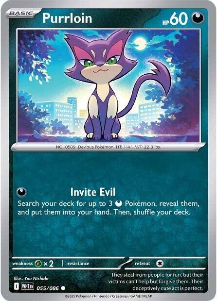 Purrloin (055/086) [Scarlet & Violet: White Flare] | Pegasus Games WI