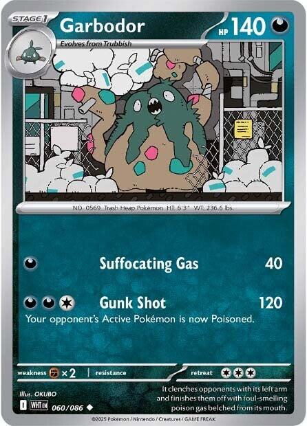 Garbodor (060/086) [Scarlet & Violet: White Flare] | Pegasus Games WI