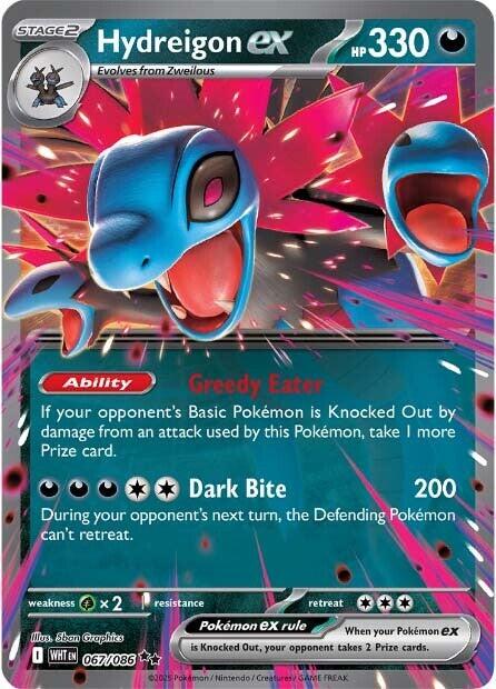 Hydreigon ex (067/086) [Scarlet & Violet: White Flare] | Pegasus Games WI