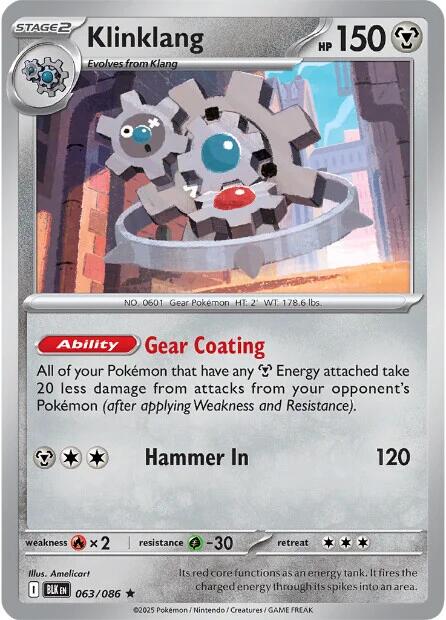 Klinklang (063/086) [Scarlet & Violet: Black Bolt] | Pegasus Games WI