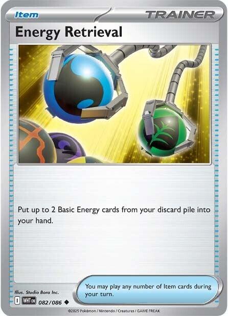 Energy Retrieval (082/086) [Scarlet & Violet: White Flare] | Pegasus Games WI